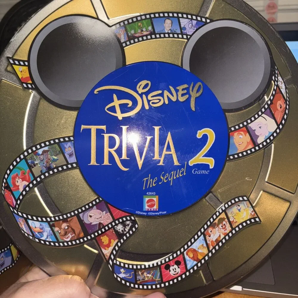 Disney Trivia The Sequel 2  Game 2001 Collectors Tin Excellent Condition